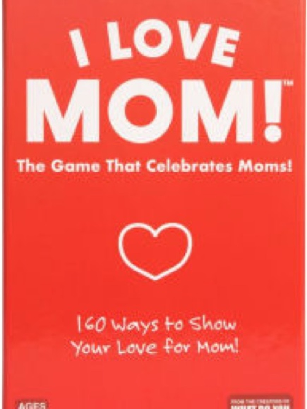 I Love Mom! Card Game – Red
